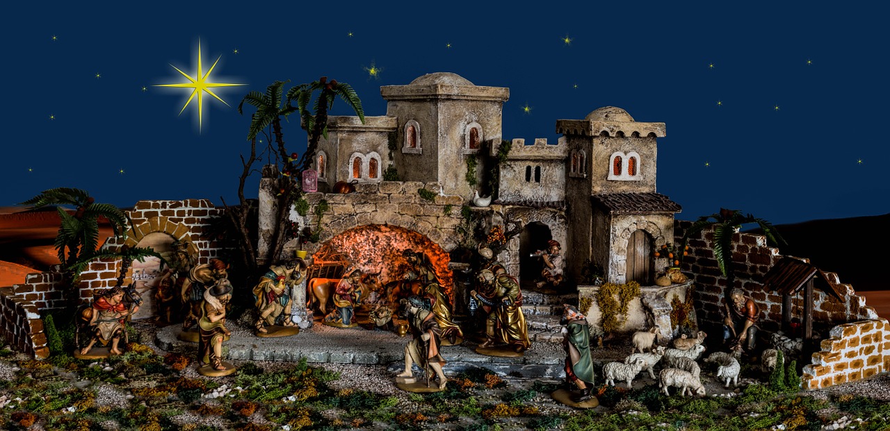 Come fare un presepe su più livelli
