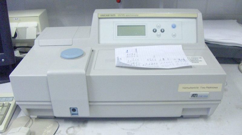 I vari passaggi per eseguire un’analisi spettrofotometrica