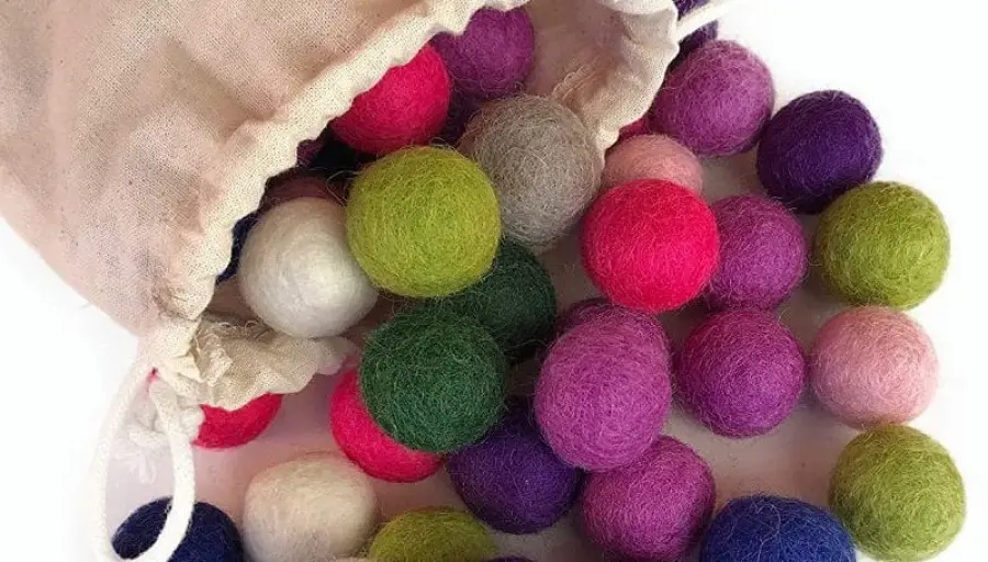 Come fare palline di feltro