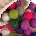 Come fare palline di feltro