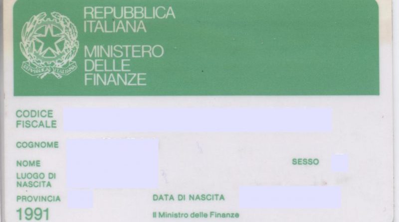 Come ottenere il codice fiscale