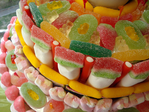 Come realizzare una torta di caramelle