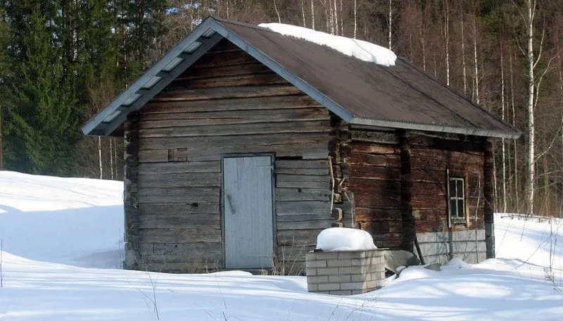 Come fare una sauna finlandese in casa